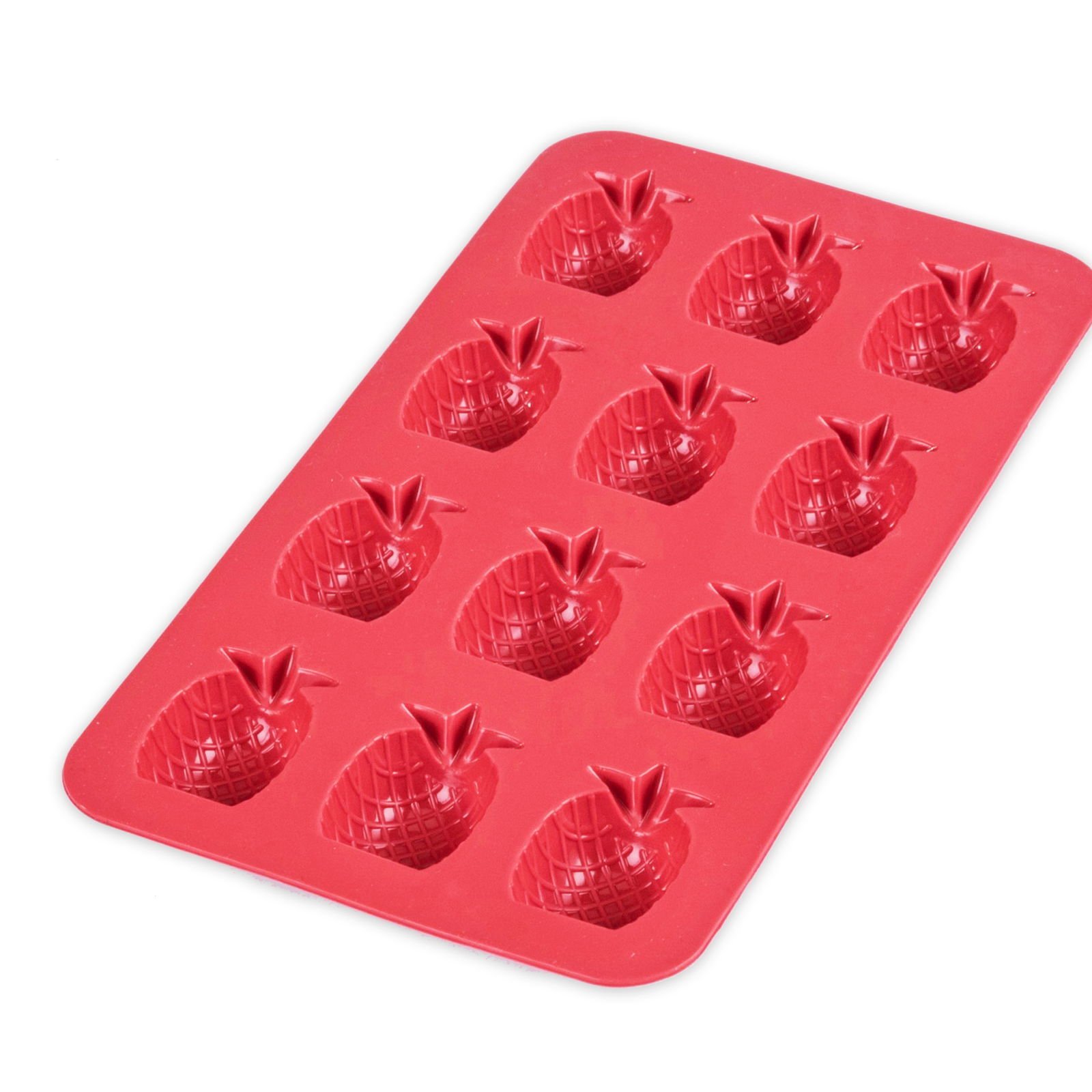 Ananas Buz Kalıbı - Kırmızı