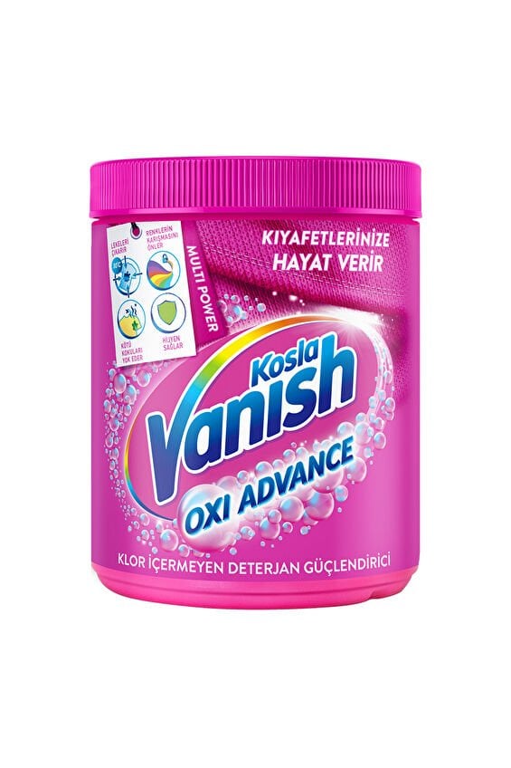 Vanish Kosla Multipower Toz 800 g Renkliler Leke Çıkarıcı Deterjan Güçlendirici