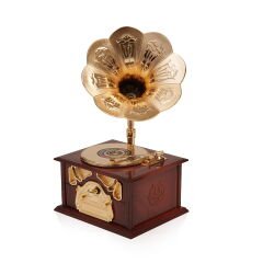 Nostaljik Gramofon Tasarımlı Müzik Kutusu