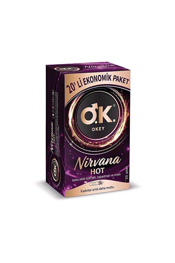 Okey Prezervatif Ekonomik 20'li Nirvana Hot