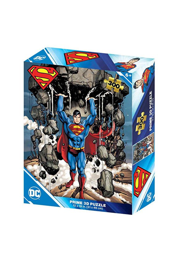 Prime 3D Puzzle Superman Super Strength 300 Parça