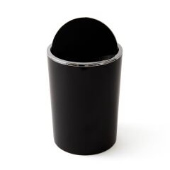 Lenox Çöp Kovası - Siyah - 6 lt