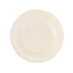 Porselen Liana Pasta Tabağı - Krem - 19 cm
