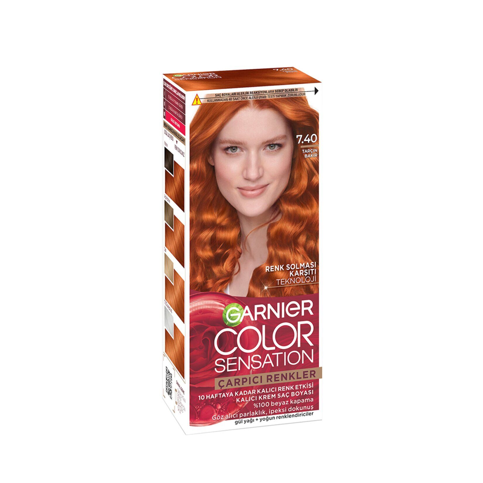 Garnier Çarpıcı Renkler 7.40 Tarçın Bakır