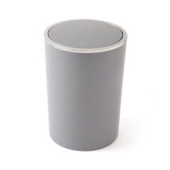 Lenox Çöp Kovası - Gri - 6 lt