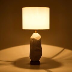 Lighting Solid Abajur - Gri / Krem