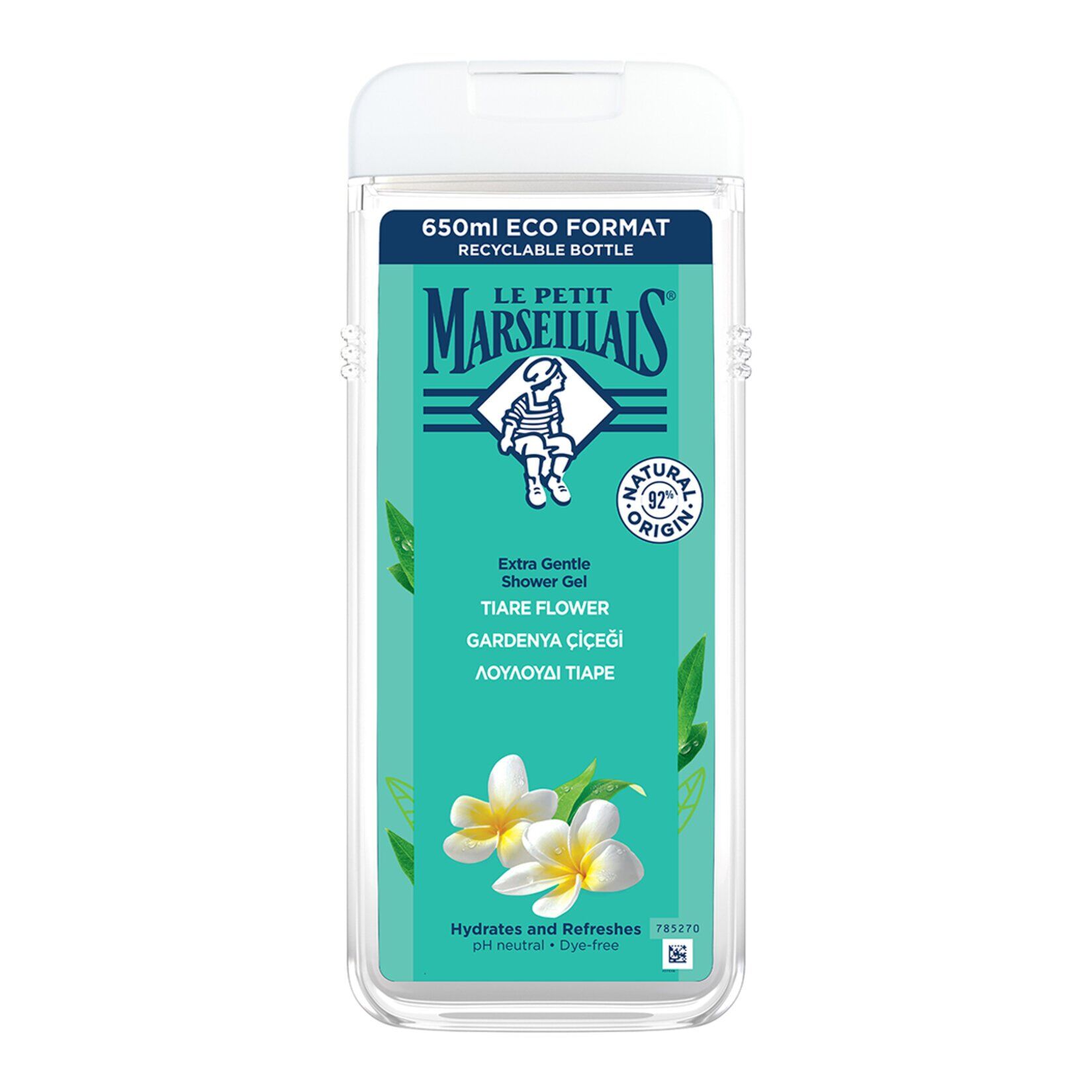 Le Petit Marseillais Gardenya Çiçeği Duş Jeli 650 Ml