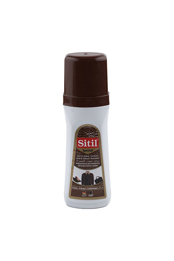 Sitil Ayakkabı Boyası Süet Likit 100 ml Koyu Kahve