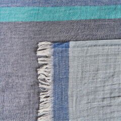 Soft Mesyth Tek Kişilik Yatak Örtüsü - Mavi - 160x220 cm