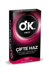 Okey Prezervatif Çifte Haz 10'lu