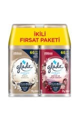 Glade Oda Kokusu Otomatik Sprey 2'li Vanilya + Meyve Çiçeği 269 ml x 2