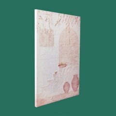 Deco Palm Breeze Kanvas Tablo - Bej - 90x60 cm