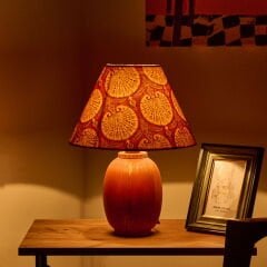 Design Vesecret Handmade Abajur - Turuncu / Renkli