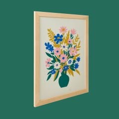 Deco Granny Summer Çerçeveli Tablo - Renkli - 50x70 cm