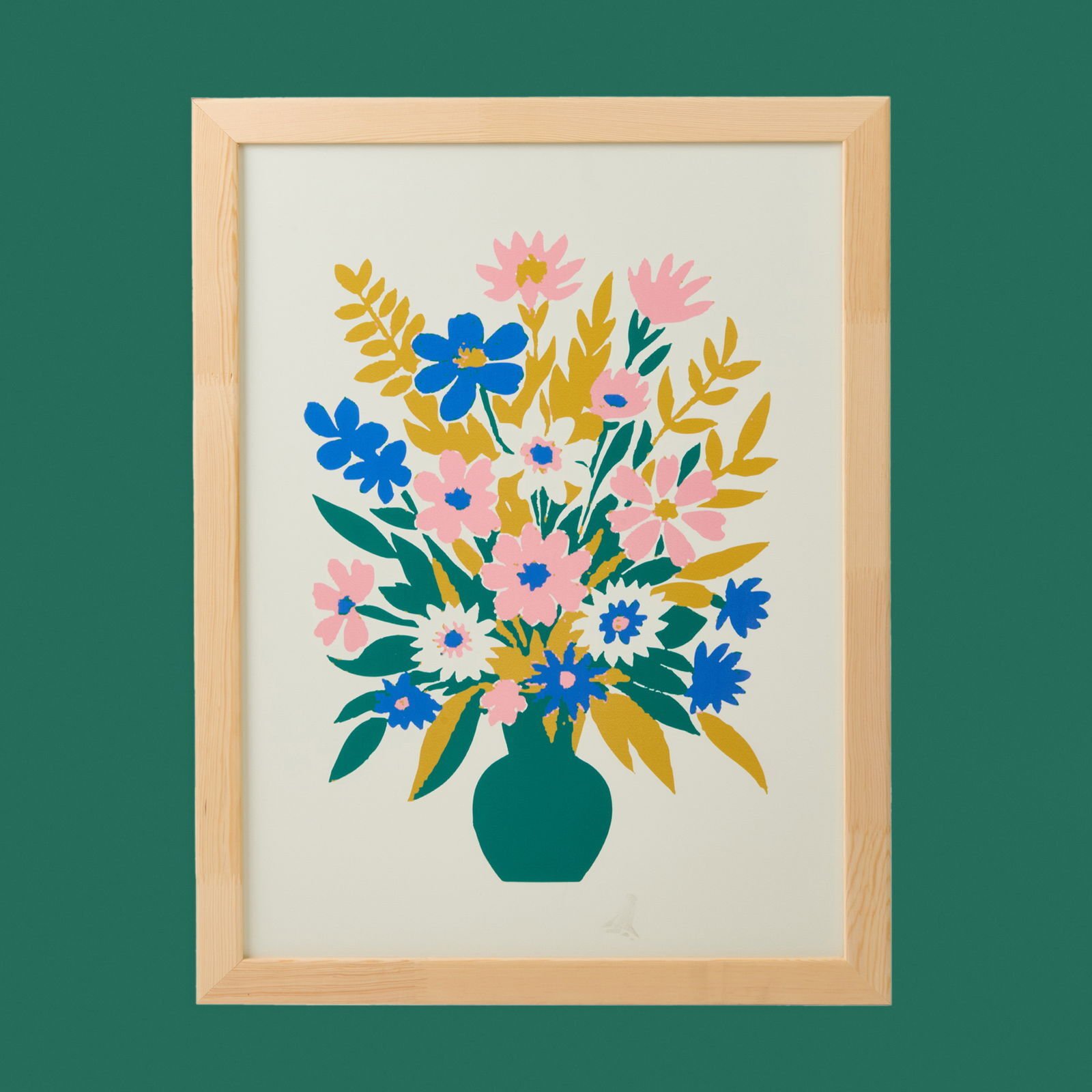 Deco Granny Summer Çerçeveli Tablo - Renkli - 50x70 cm