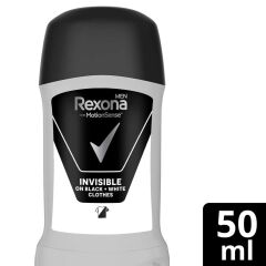 Rexona Men Invisible On Black  Whıte Clothes 50 Ml