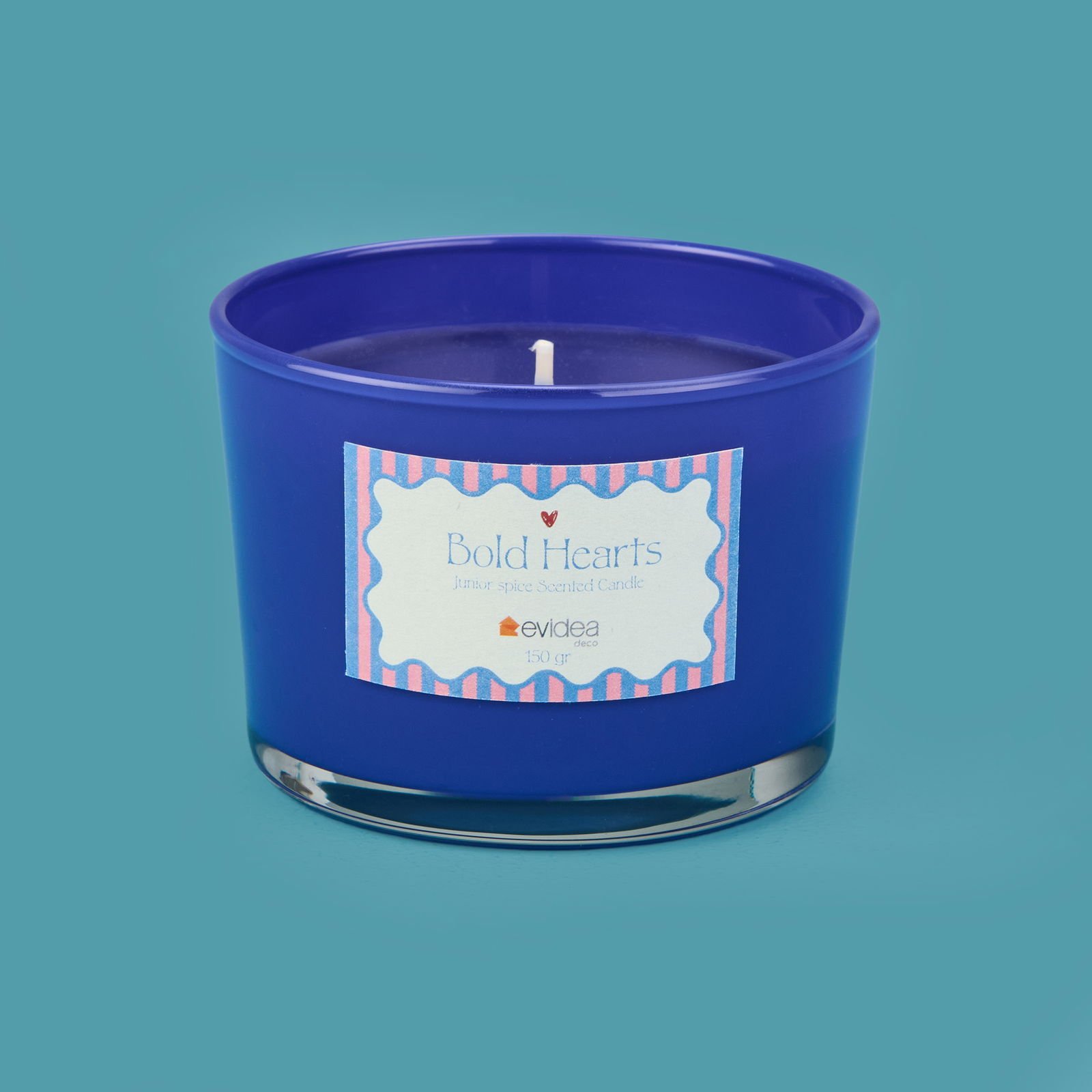 Deco Bold Hearts Mum - Mavi - 150 gr