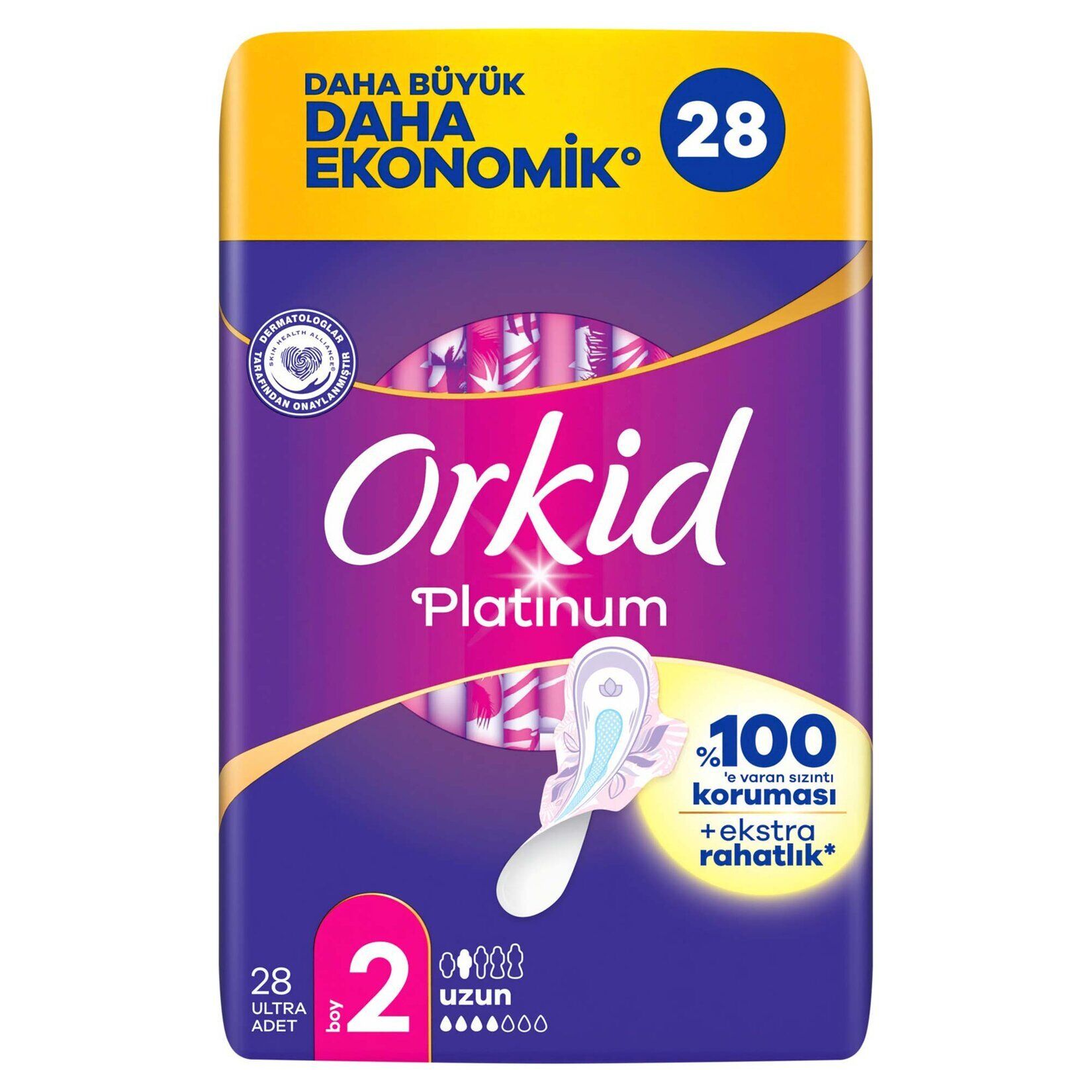 Orkid Platinum 4'lü Paket Uzun 28'li
