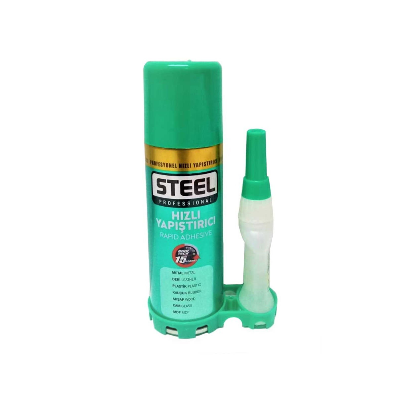 Hızlı Yapıştırıcı Set Mdf Kit - Yeşil - 100 ml
