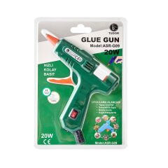 Silikon Tabancası 20 Watt Asr-G09 - Asorti - 20x15x3 cm