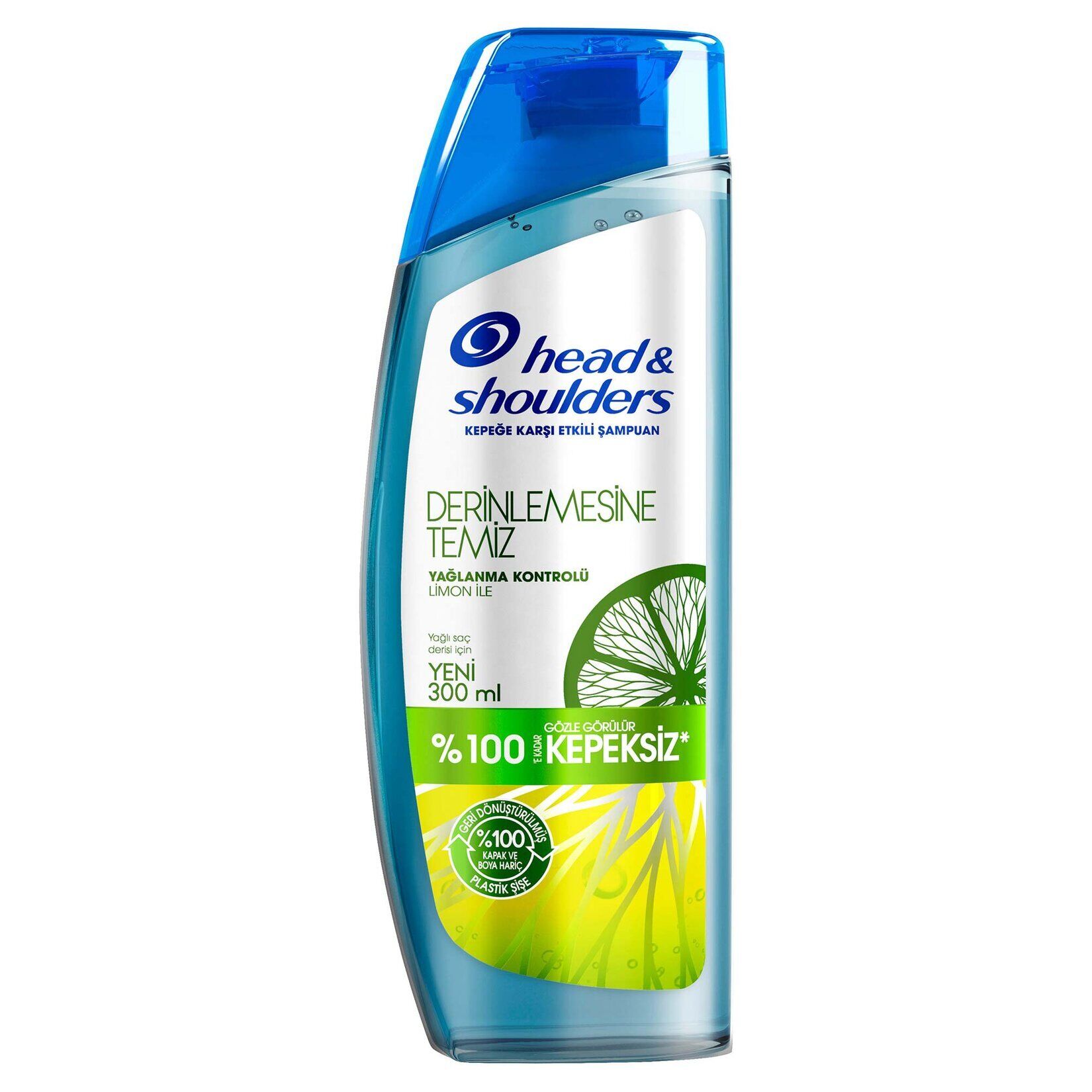 Head  Shoulders Derinlemesine Temiz Şampuan Yağlanma Kontrolü 300 Ml