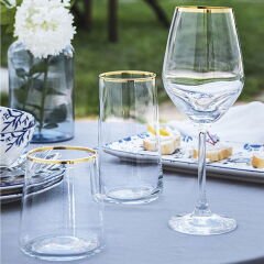 Avantgarde Gold 6'lı Ayaklı Bardak - 490 ml