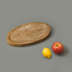 Etnico Dekoratif Tabak - Bej - 20x29 cm