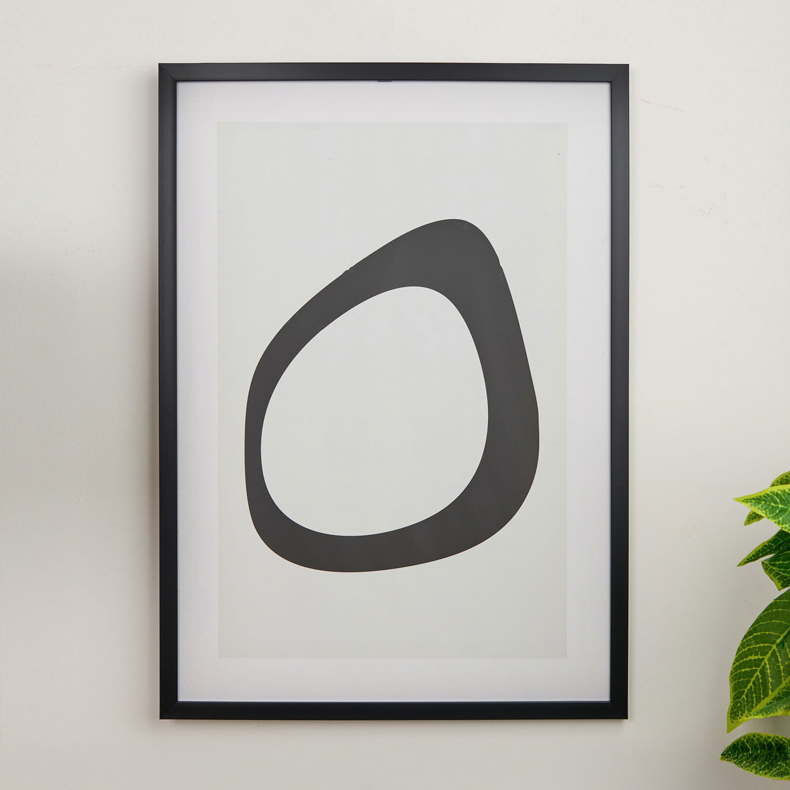 Deco Elegant Curves Tablo - 50x70 cm