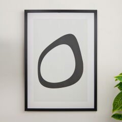 Deco Elegant Curves Tablo - 50x70 cm