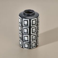 Deco Arty Vazo - Siyah - 24 cm