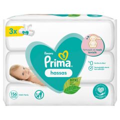 Prima Sensitive Islak Havlu 3 x 52'li