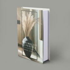 Deco Minimalist Lifestyle Dekoratif Kutu - Kahverengi / Bej - 27 cm