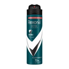Rexona Men Erkek Sprey Deodorant Invisible Black  White 150 ml