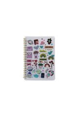 Lilamor Spiralli Icon Defter 10,5x14,5 80 Sayfa