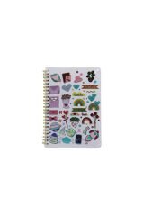 Lilamor Spiralli Icon Defter 10,5x14,5 80 Sayfa