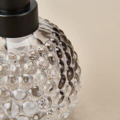 Damla Desenli Sıvı Sabunluk - Antrasit