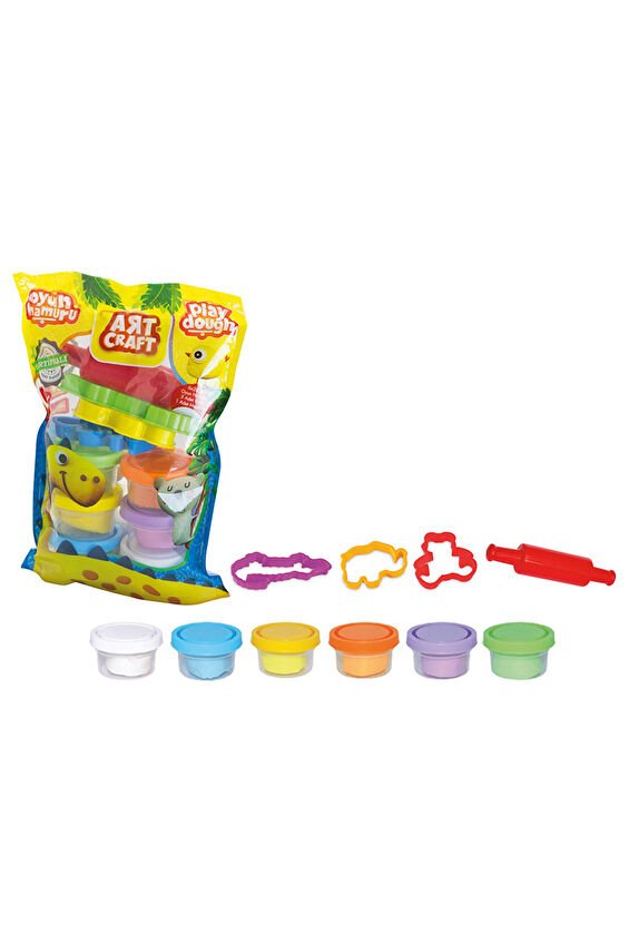 Oyuncak Art Craft Oyun Hamuru 6 Lı Poly