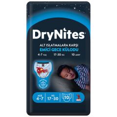 Huggıes Drynıtes Gece Kulodu Erkek 4-7 Yas 17-30 Kg 10'Lu