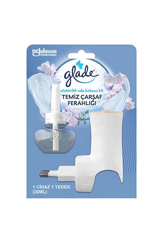 Glade Elektrikli Kit Oda Kokusu Temiz Çarşaf Ferahlığı