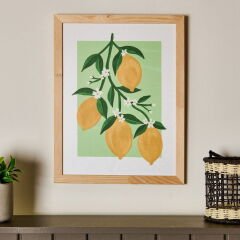 Deco Lime Cello Duvar Panosu - Sarı / Açık Yeşil - 30x40 cm