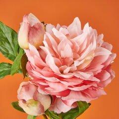 Şakayık Yapay Çiçek - Pembe - 65 cm