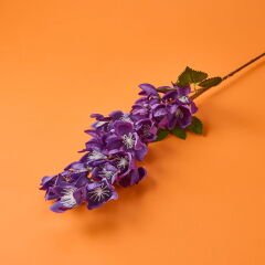 Deco Enkianthus Yapay Çiçek - Mor - 87 cm