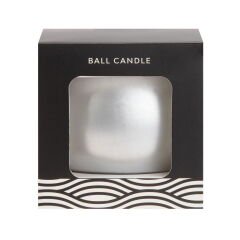 Parlak Top Mum - Silver - 8 cm