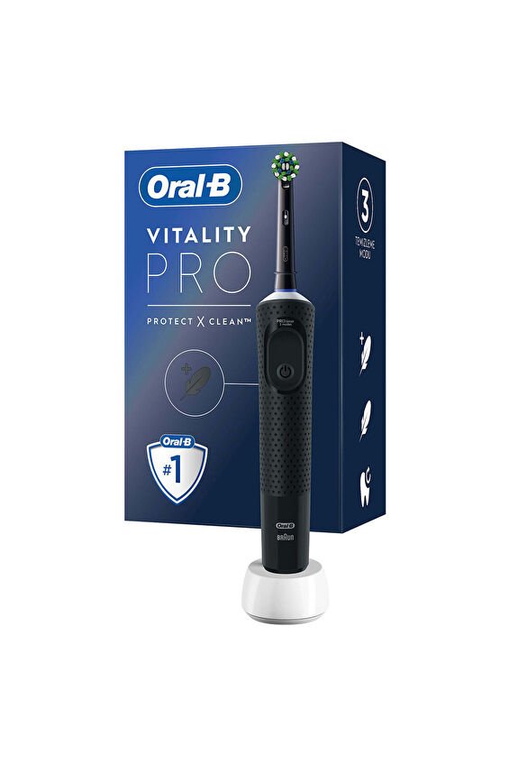 Oral-B Vitality Pro Clean Black Şarjlı Diş Fırçası