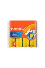 Macromax Klasik Oluklu Sünger 8'li