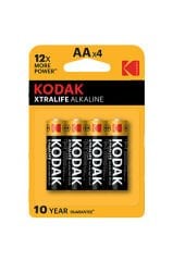 Kodak Xtralife Alkalin Kalem Pil 4'lü