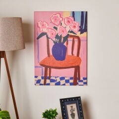 Deco Granny Summer Kanvas Tablo - Renkli - 50x70 cm