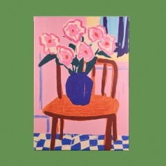 Deco Granny Summer Kanvas Tablo - Renkli - 50x70 cm