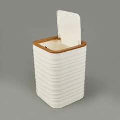 Bath Luna Kare 5’li Banyo Seti - Beyaz