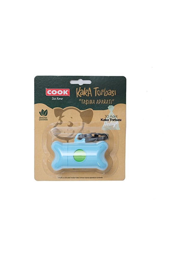 Cook Evcil Hayvan Kaka Torbası Kiti(30 Adet Kaka Torbası Hediye)